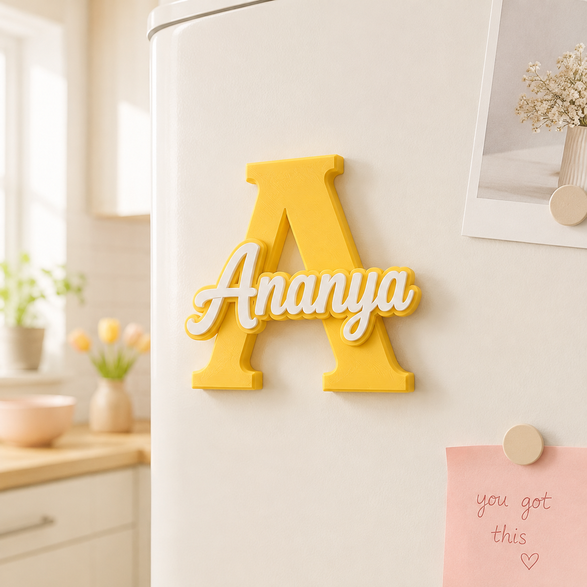 Name Pop Magnet