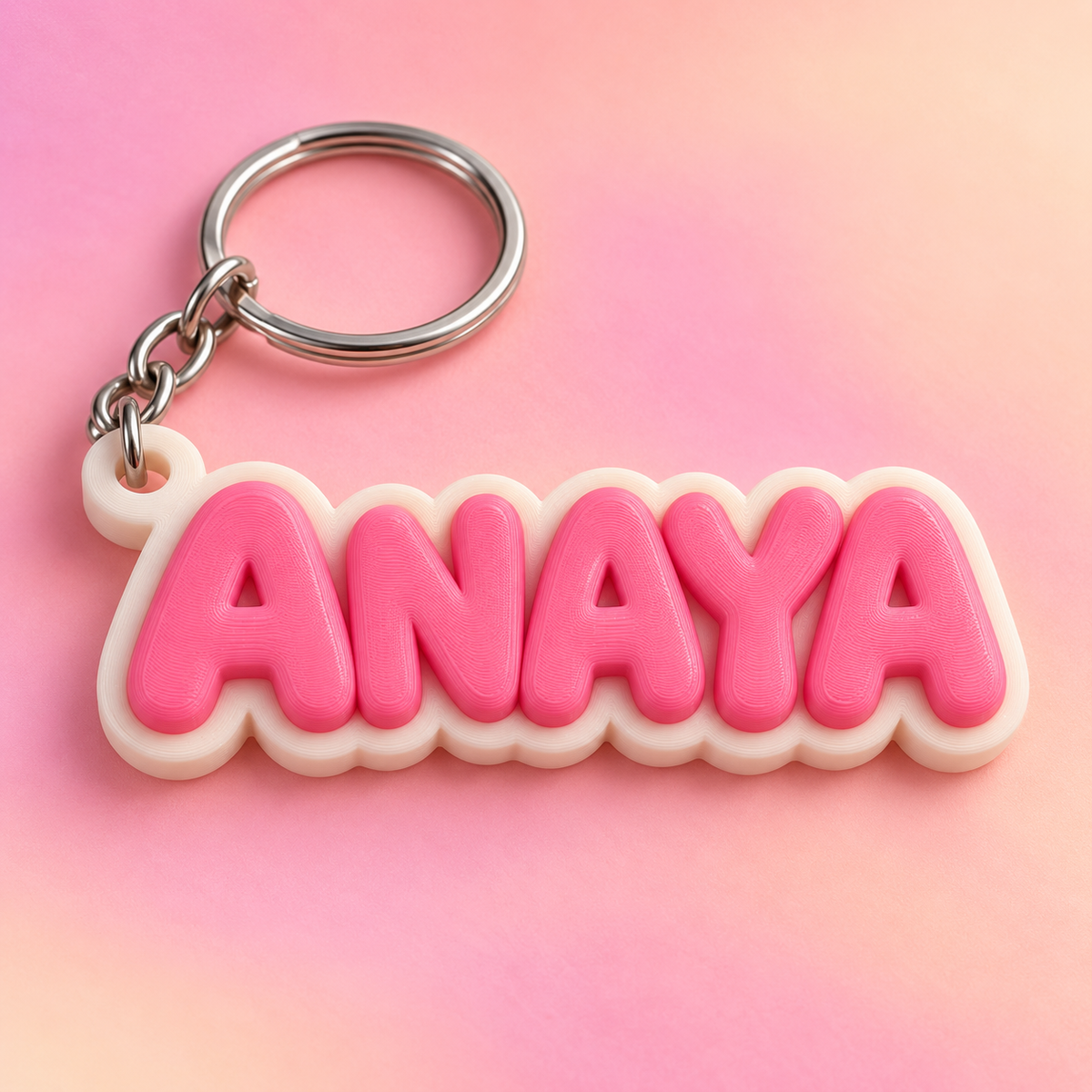 Slay Name Keychain