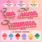 Slay Name Keychain