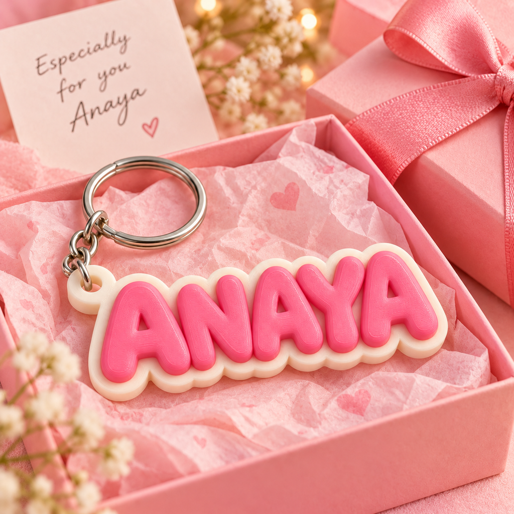 Slay Name Keychain
