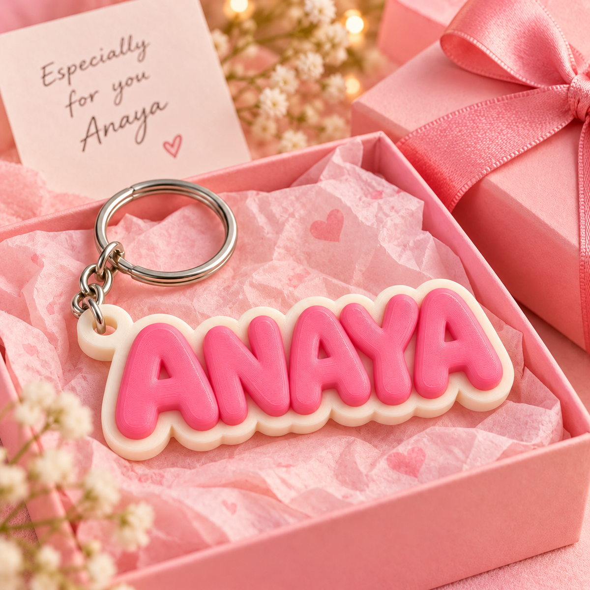 Slay Name Keychain