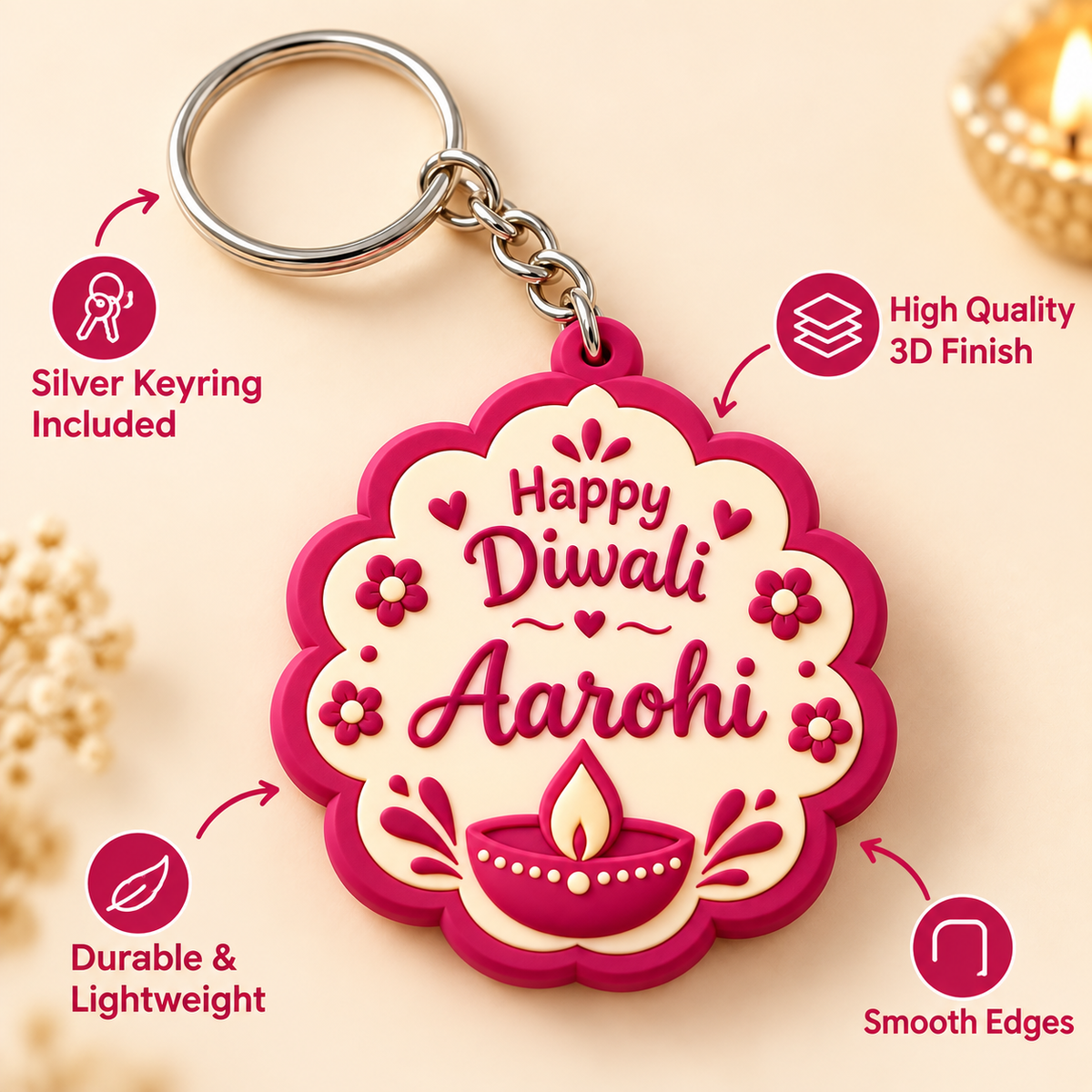 Diwali 2026 Keychain