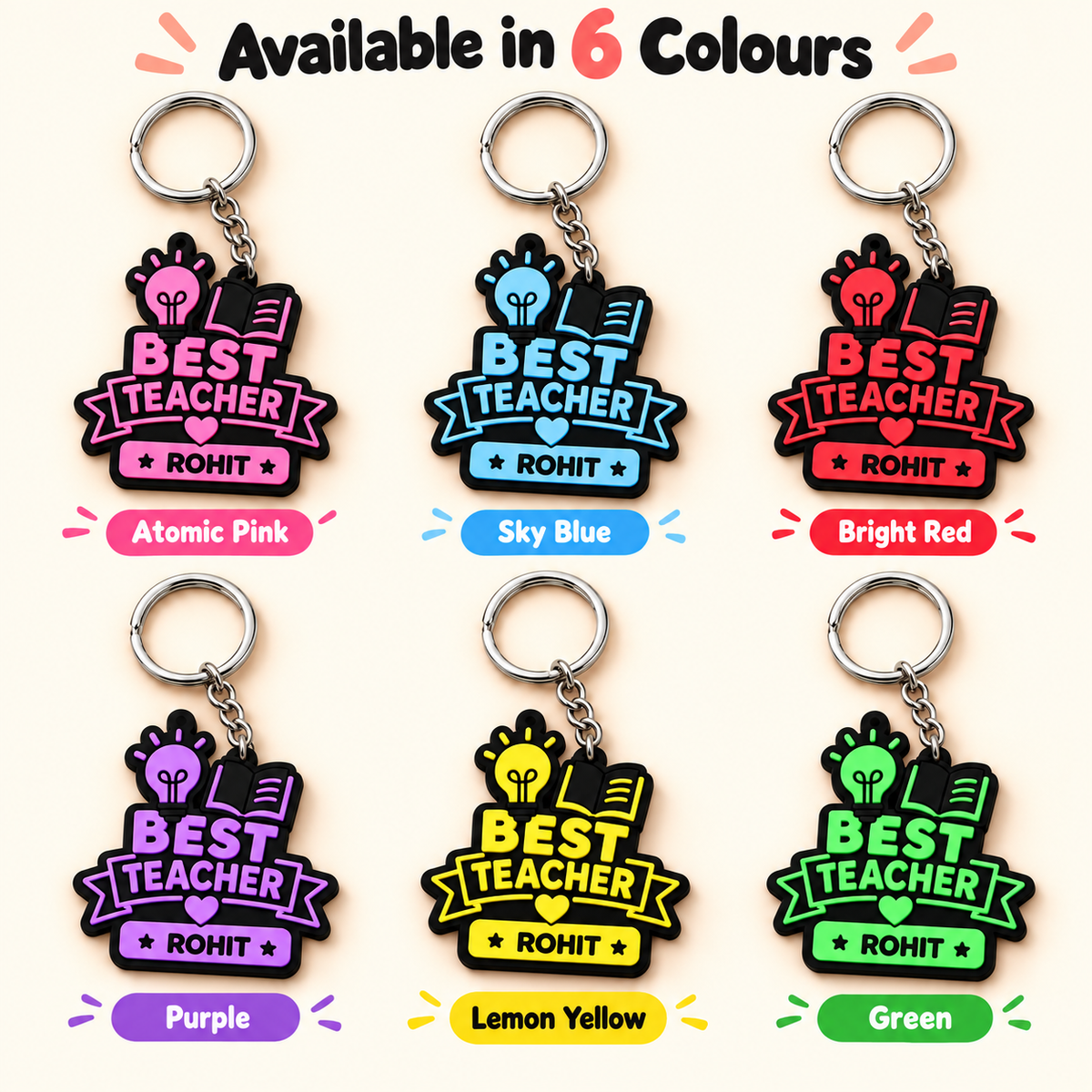 Best Teacher Keychain