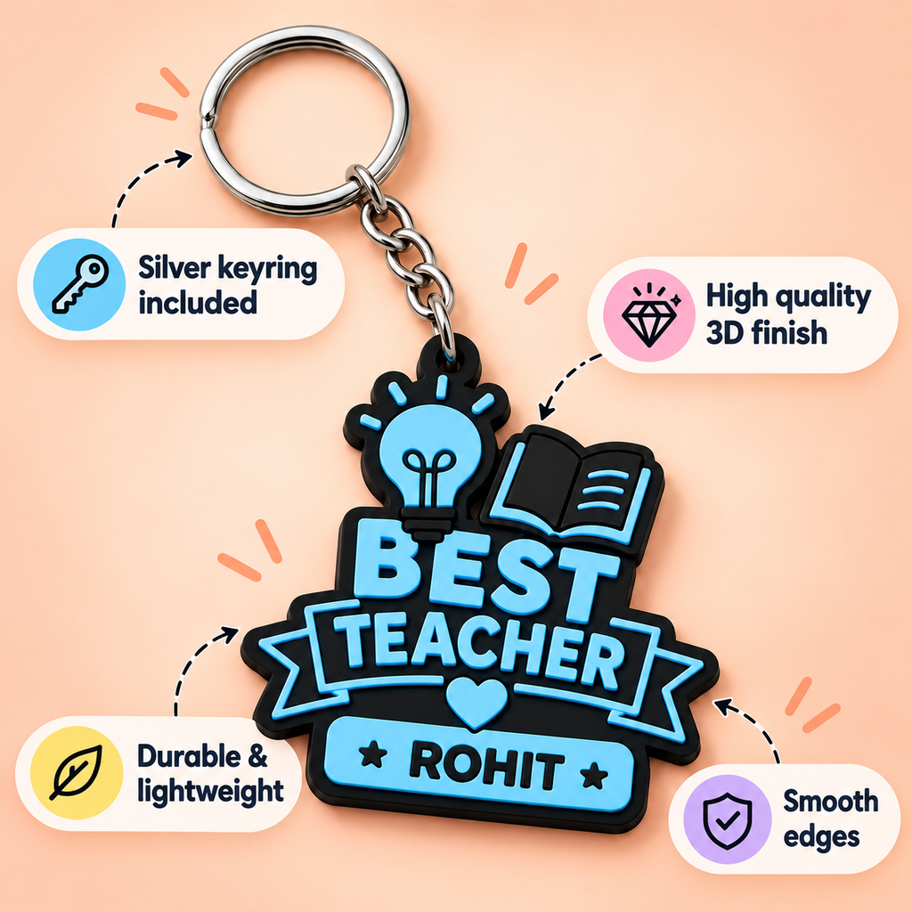 Best Teacher Keychain