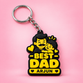 Best Dad Keychain