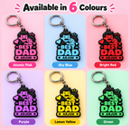 Best Dad Keychain