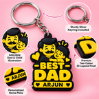 Best Dad Keychain