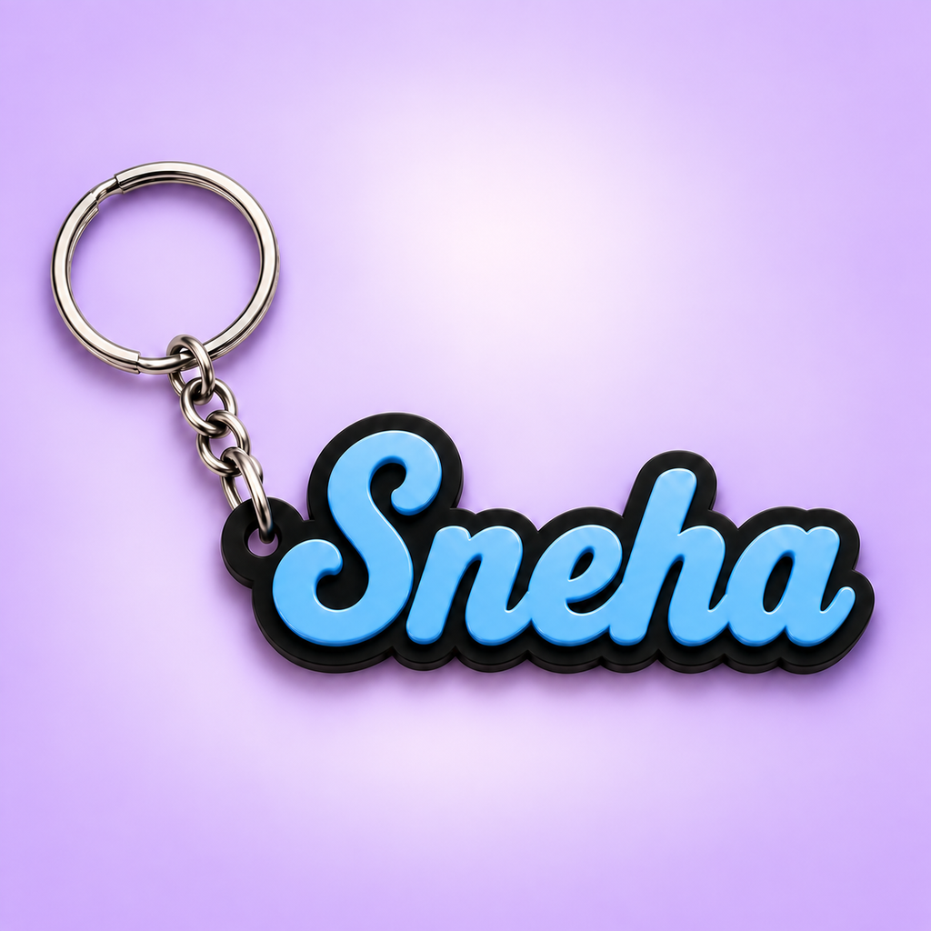 Custom Name Keychain