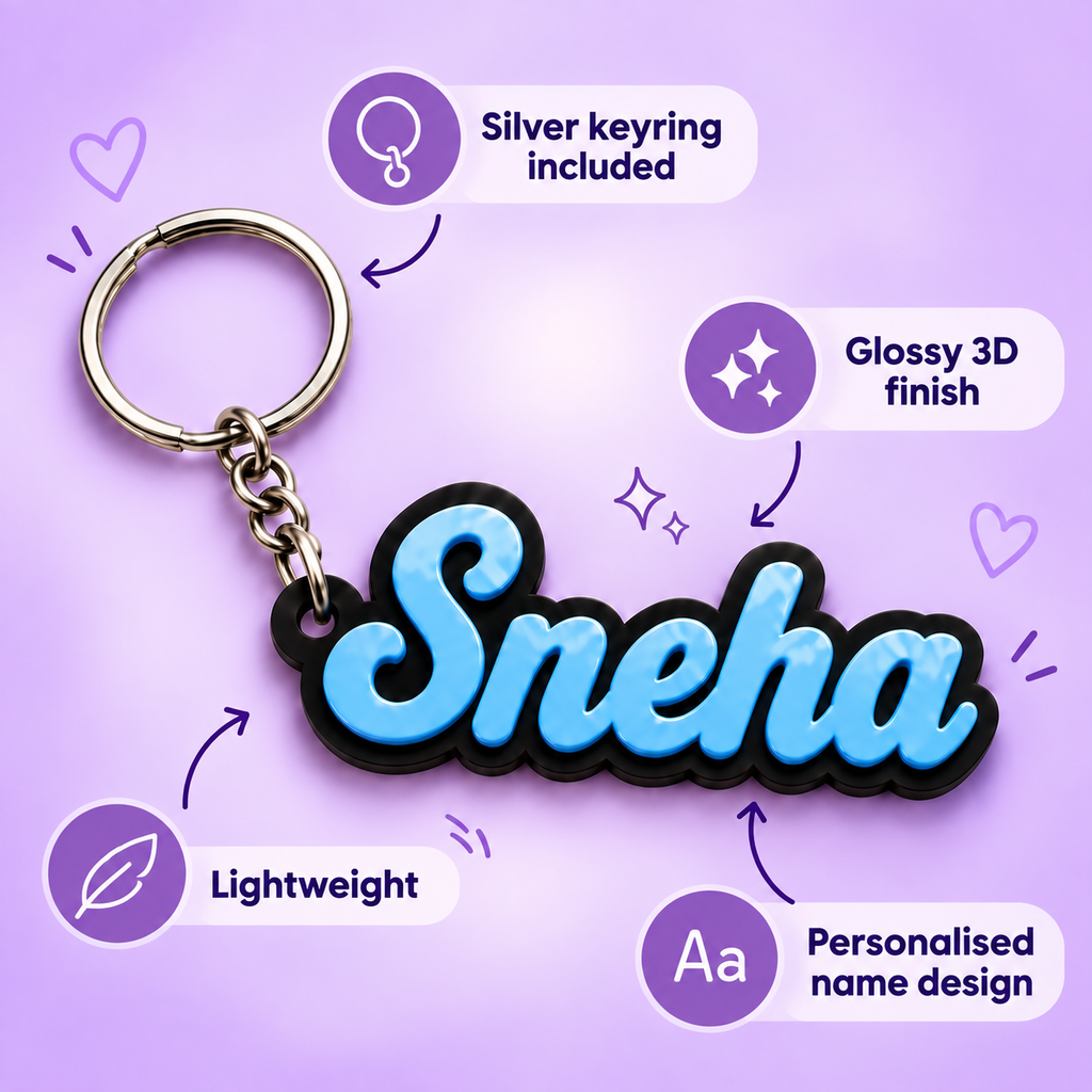 Custom Name Keychain