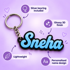 Custom Name Keychain