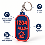 Home Door Keychain