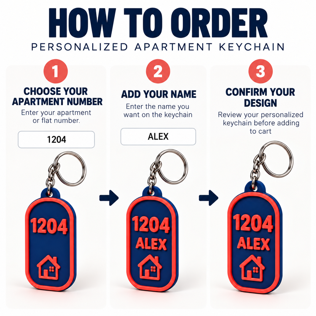 Home Door Keychain
