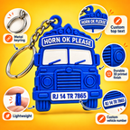 Truck Driver Keychain