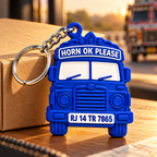 Truck Driver Keychain