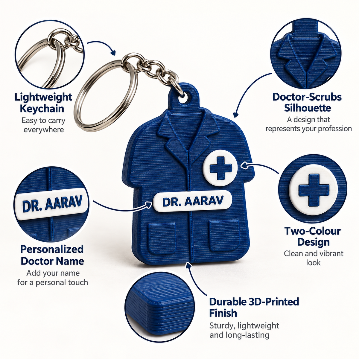 Doctors Keychain