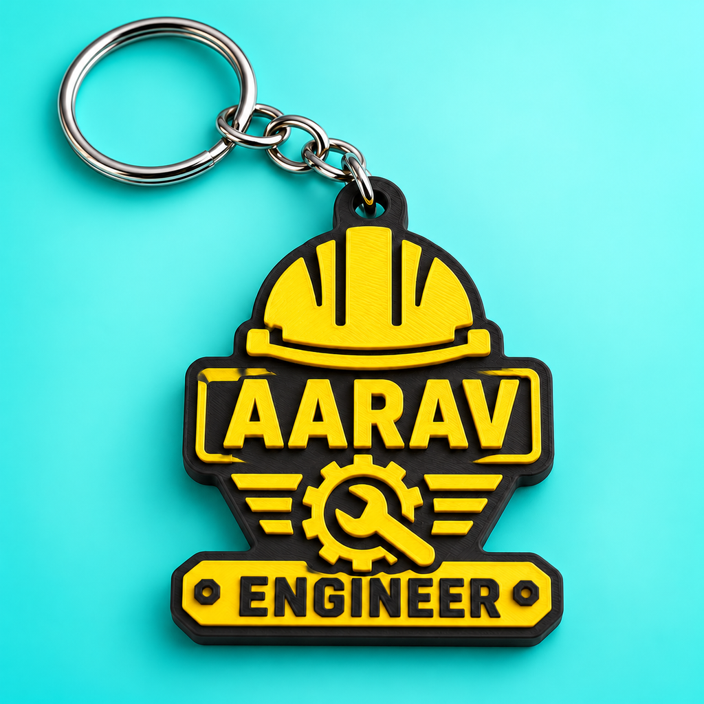 Engineer Keychain