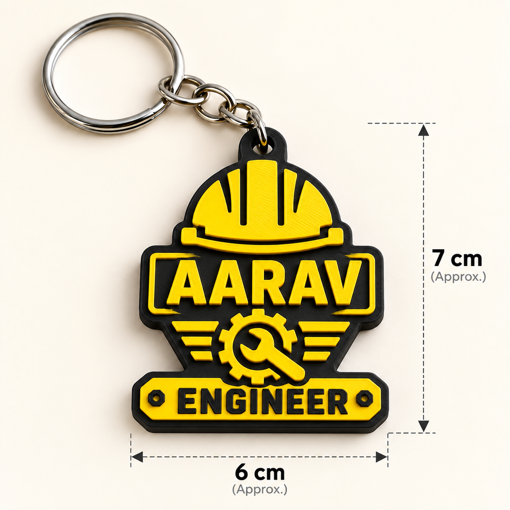 Engineer Keychain