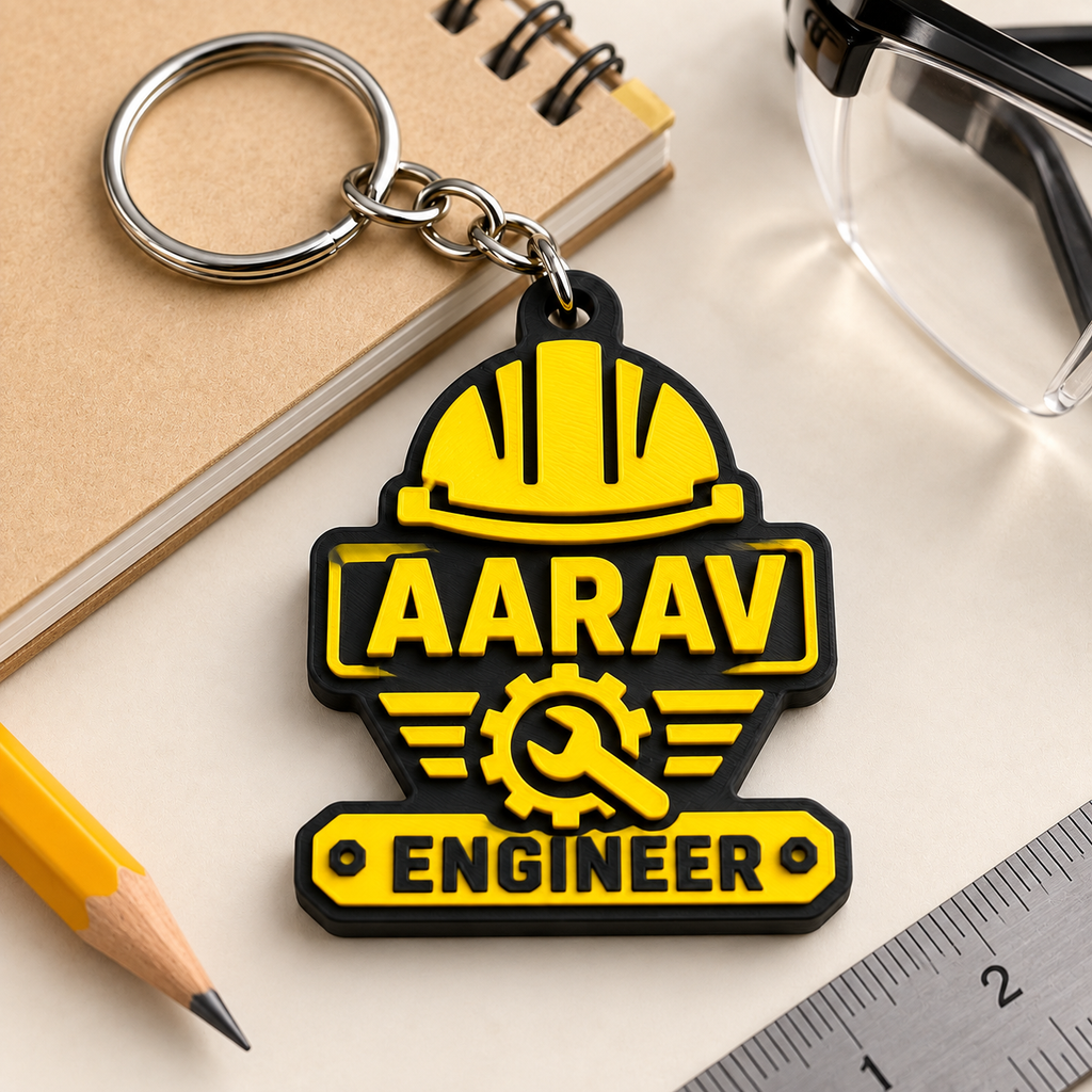 Engineer Keychain