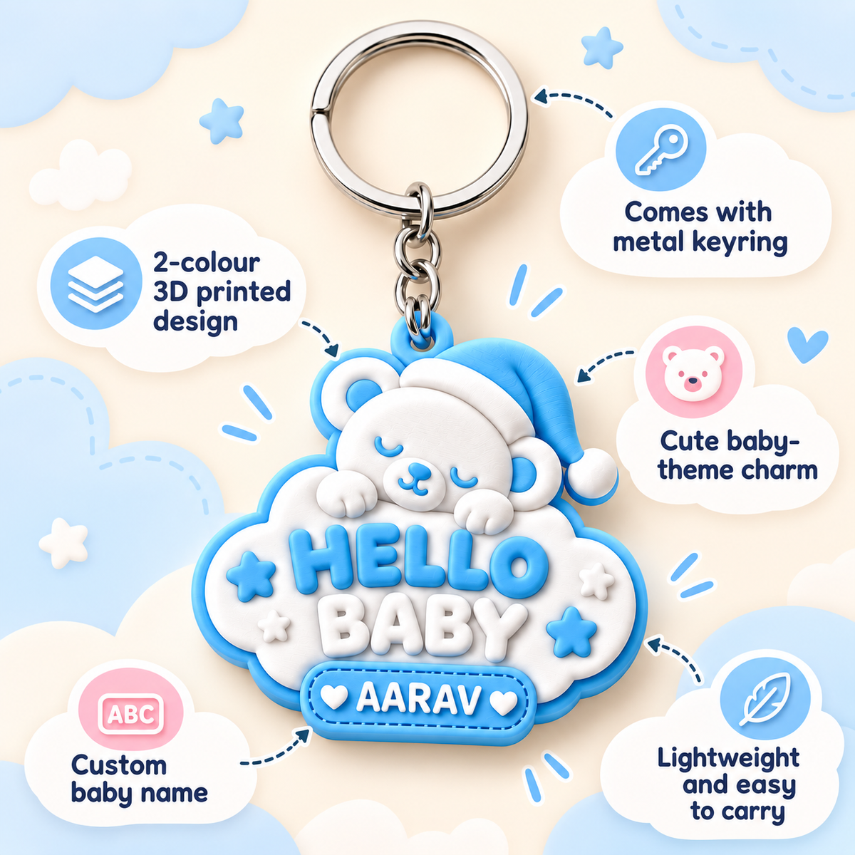 NewBorn Keychain