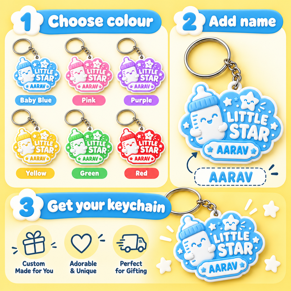 Little Star Keychain