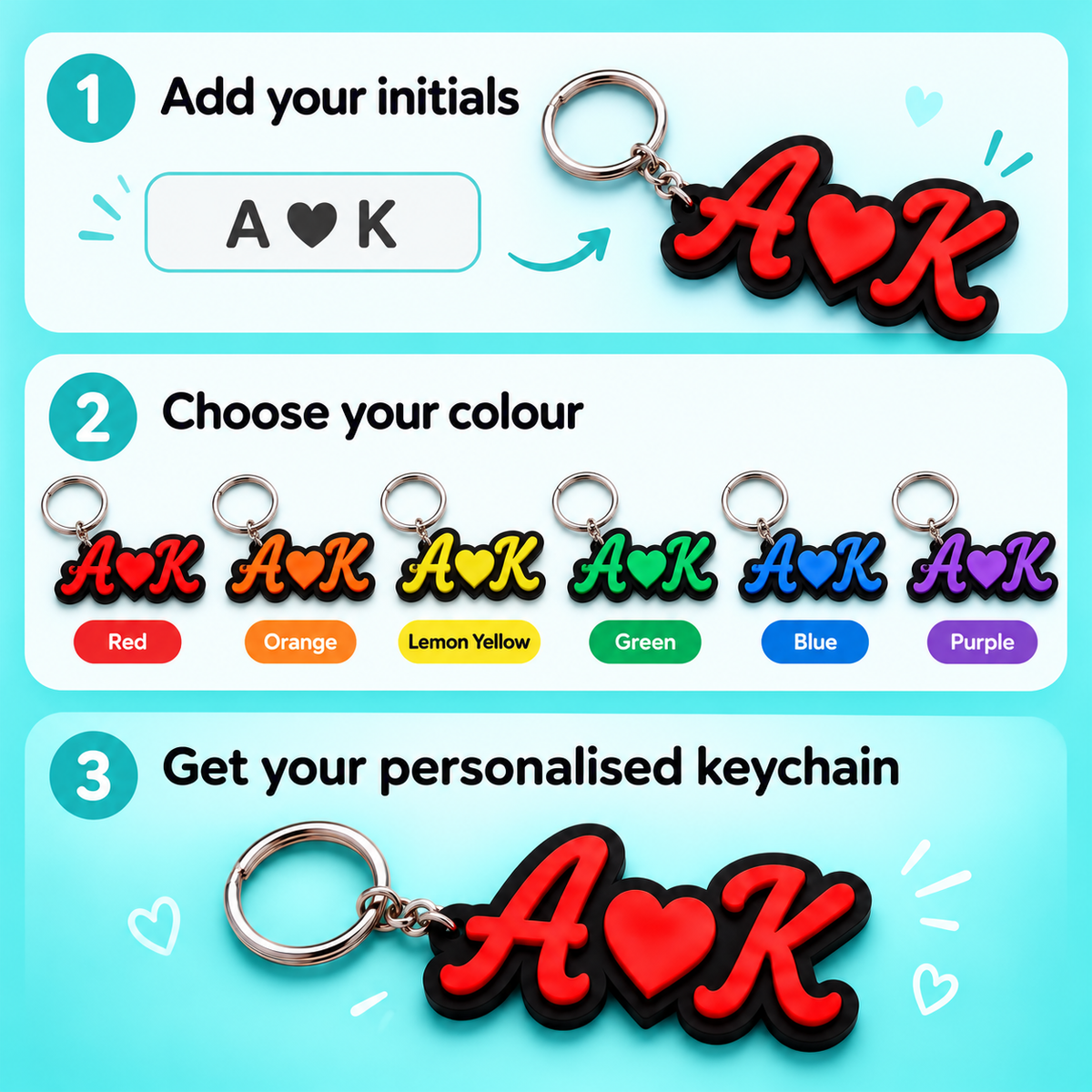 Couple Keychains