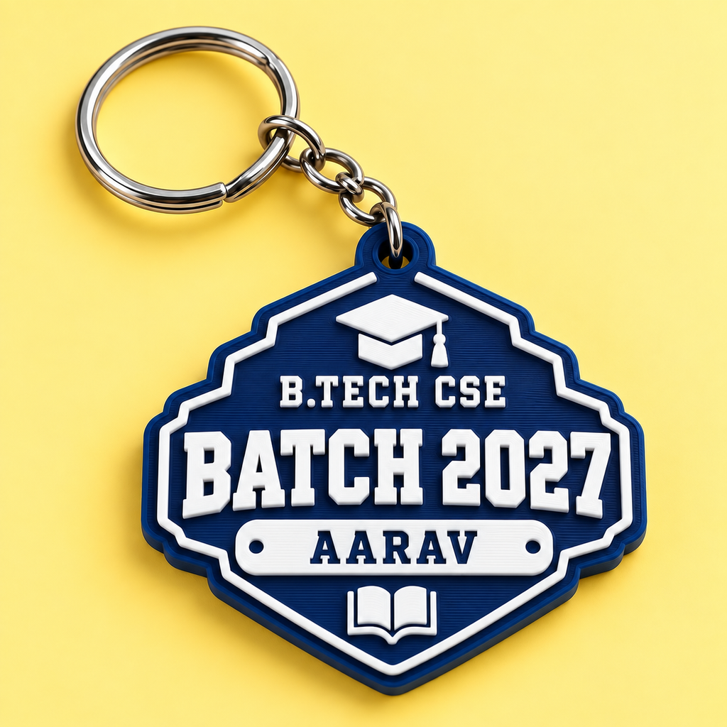 College Student Keychain