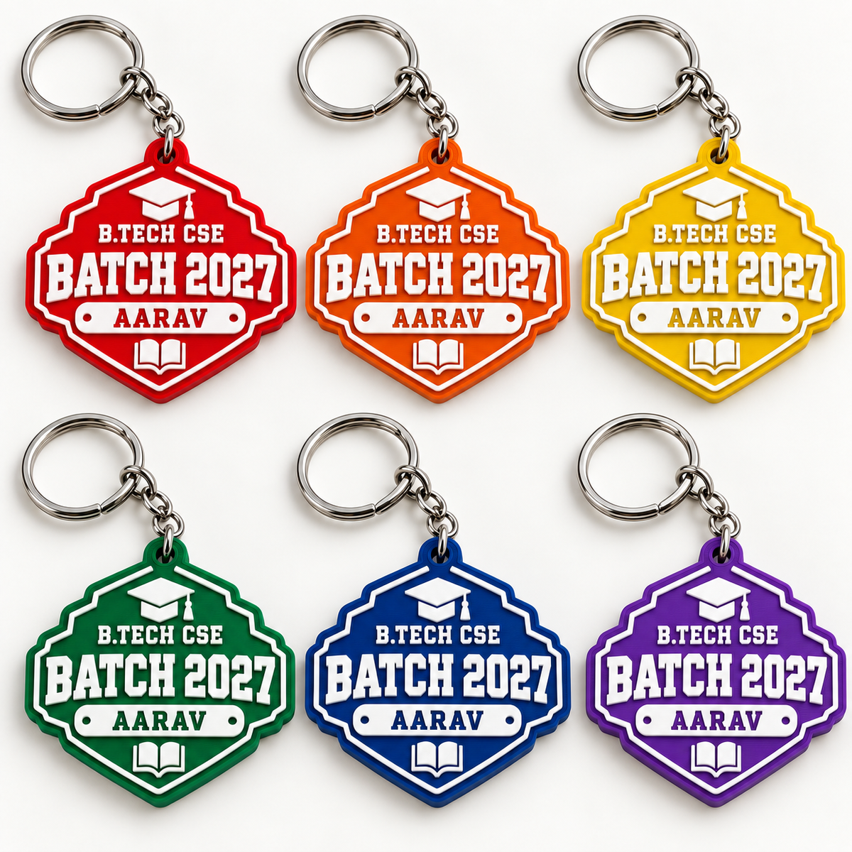 College Student Keychain