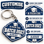 College Student Keychain