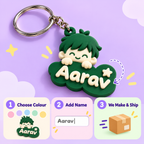 Cute Boy Keychain