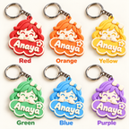 Cute Girl Keychain