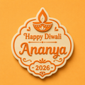 Diwali Fridge Magnet