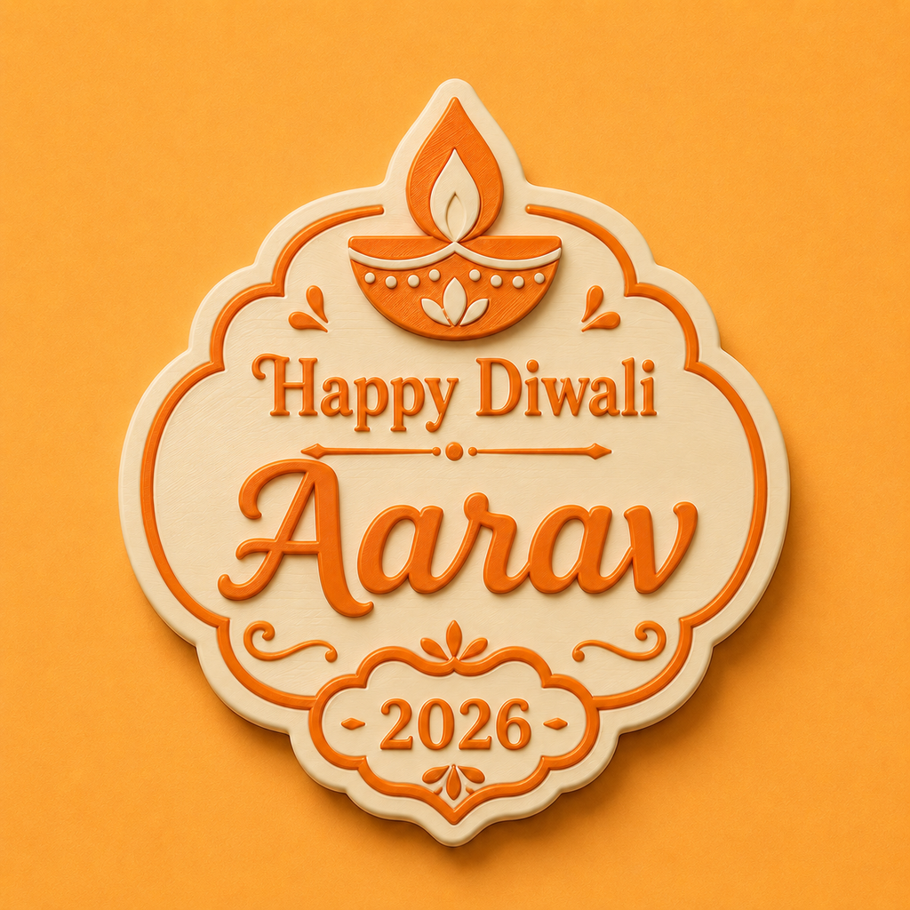 Diwali Fridge Magnet