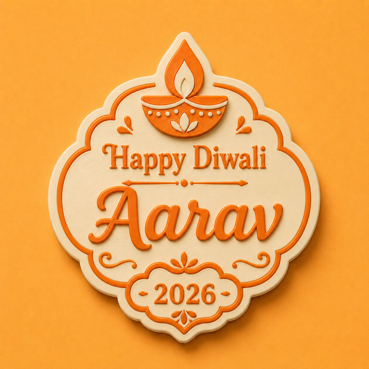 Diwali Fridge Magnet