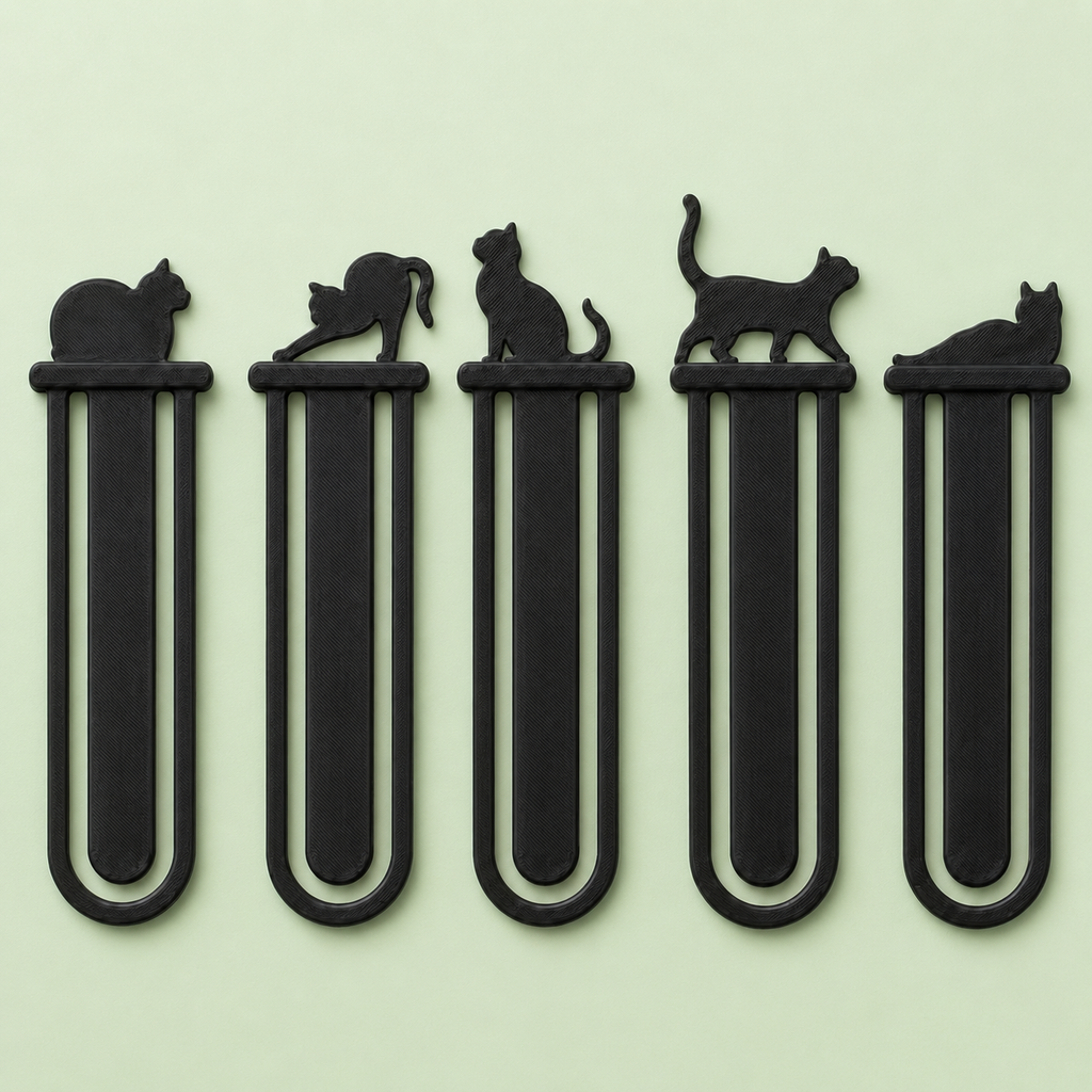 Peekaboo Cat Bookmark