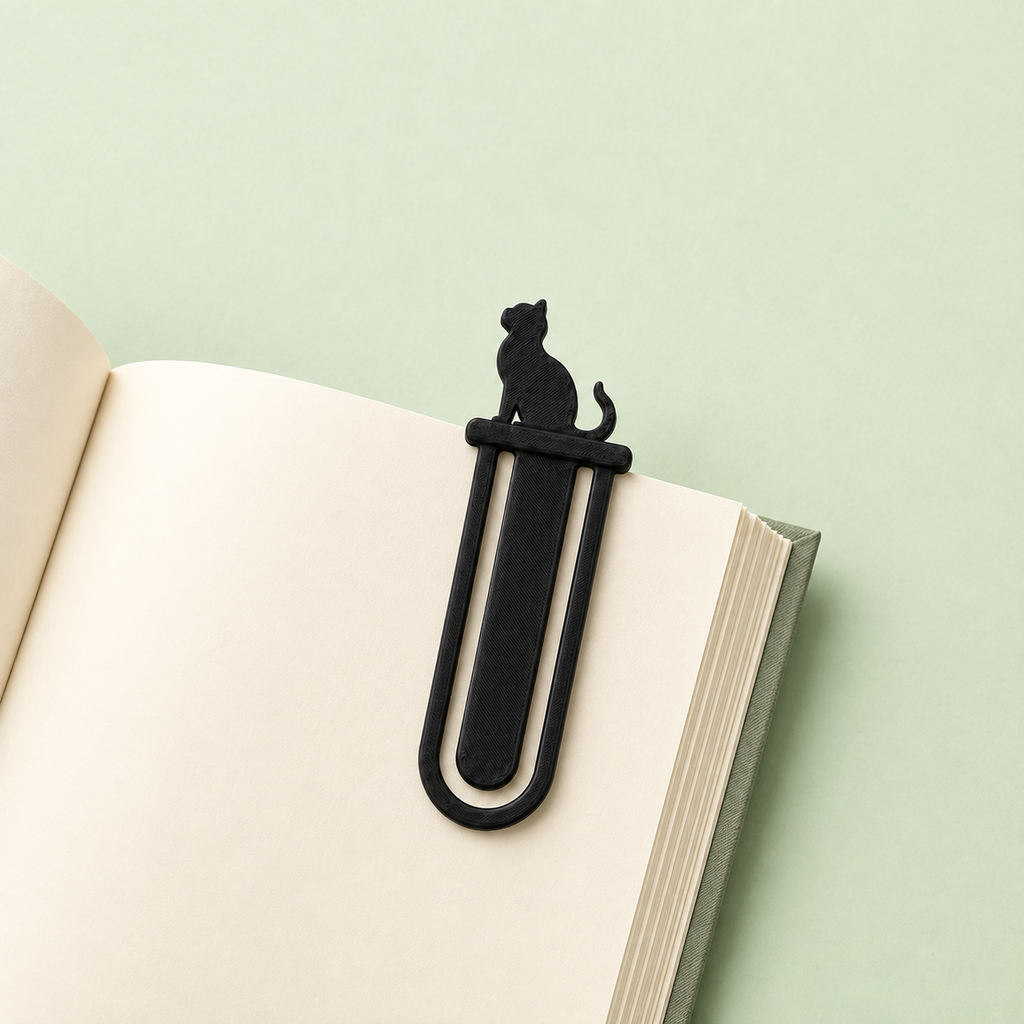 Peekaboo Cat Bookmark
