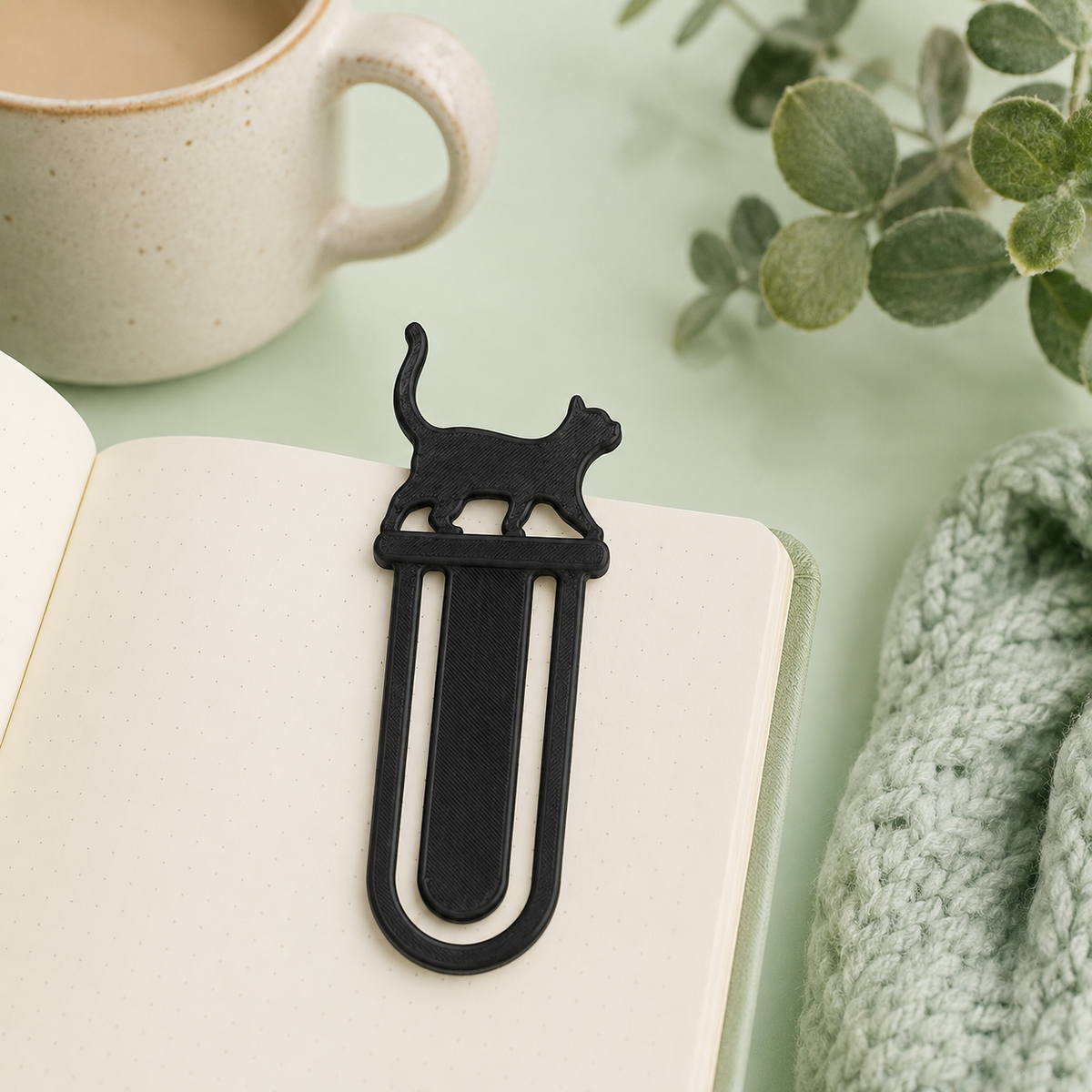 Peekaboo Cat Bookmark