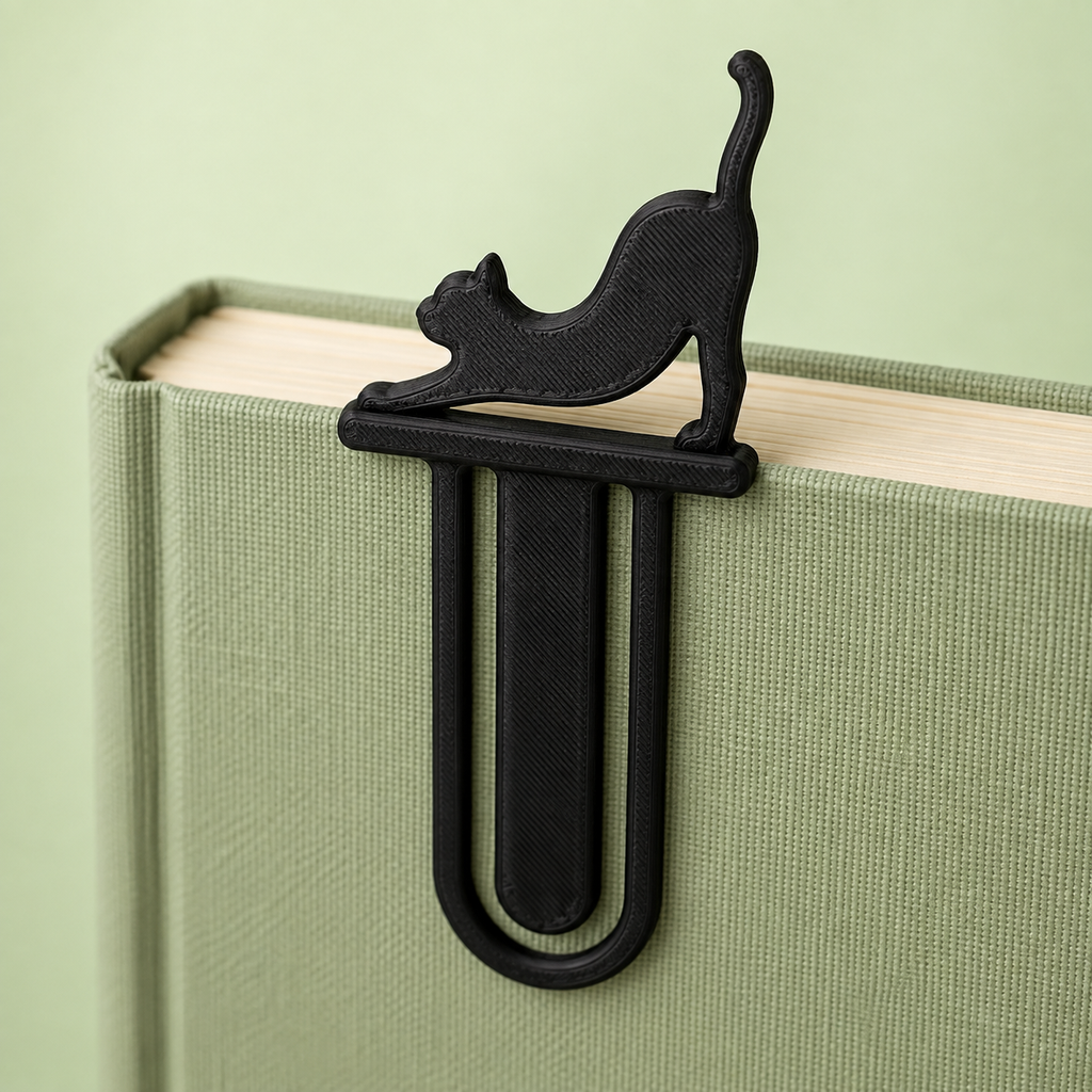 Peekaboo Cat Bookmark