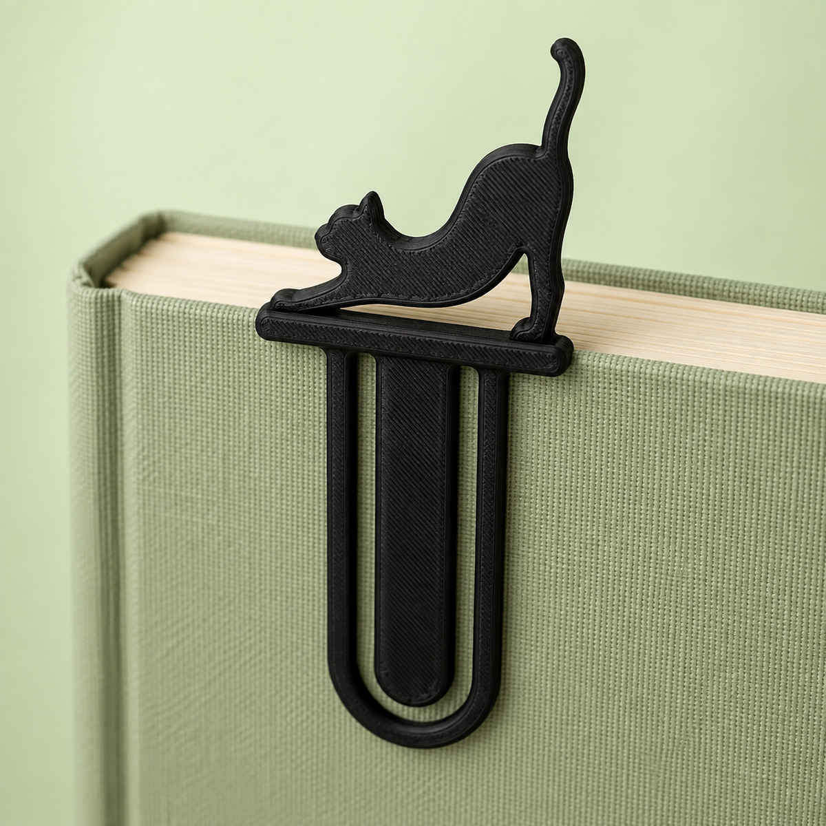 Peekaboo Cat Bookmark