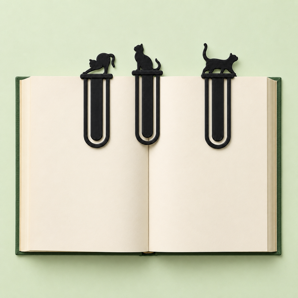 Peekaboo Cat Bookmark