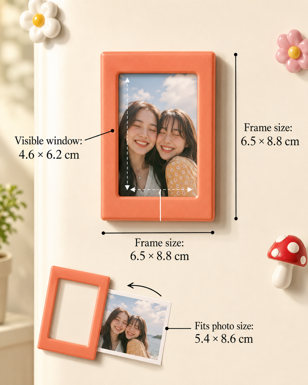 Photo Pop Fridge Magnet