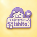 Birthday Pop Fridge Magnet