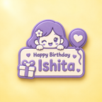 Birthday Pop Fridge Magnet