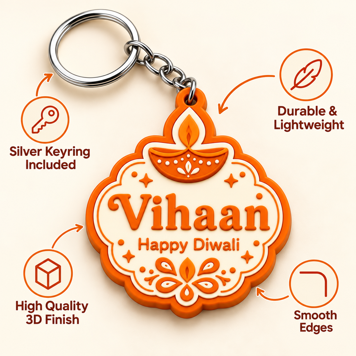 Diwali Pop Keychain