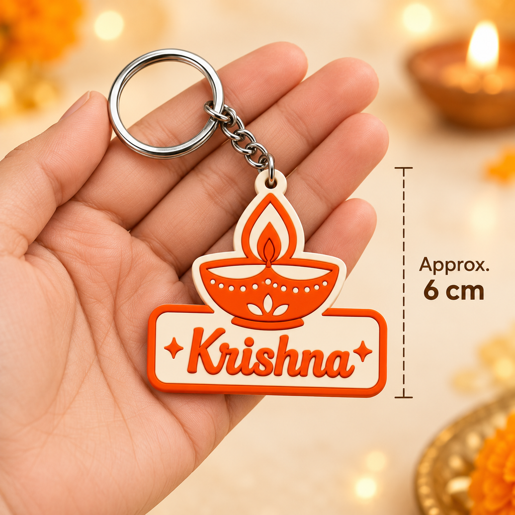 Diwali Custom Keychain