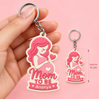 Mom Pop Keychain