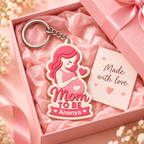 Mom Pop Keychain