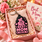 Best Mom Keychain