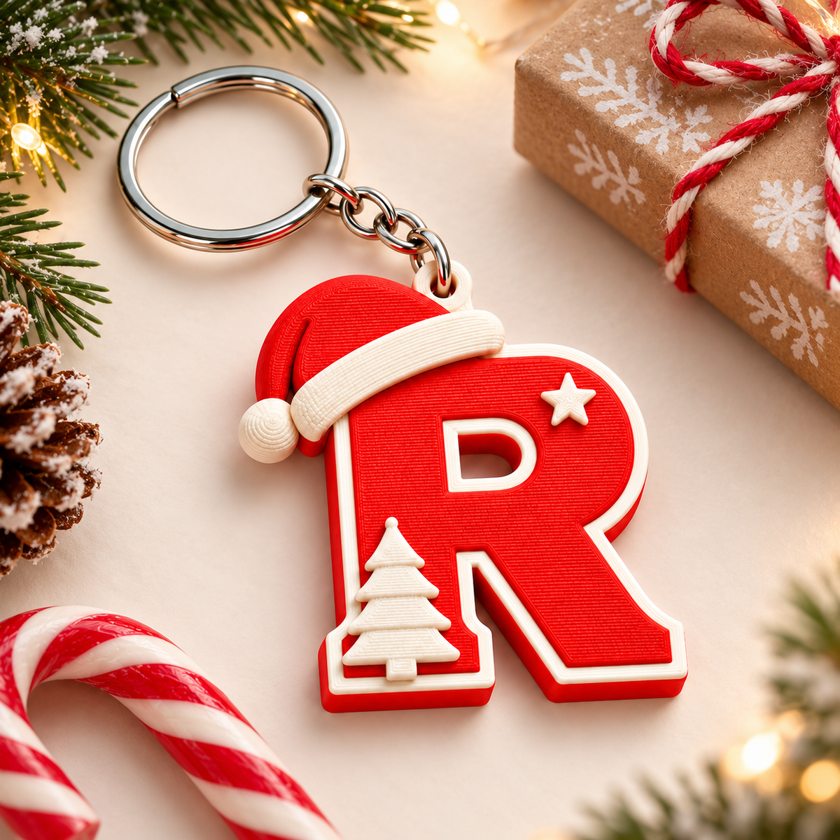 X'mas pop keychain